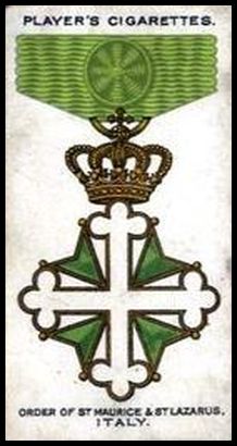 56 The Order of St Maurice and St Lazarus